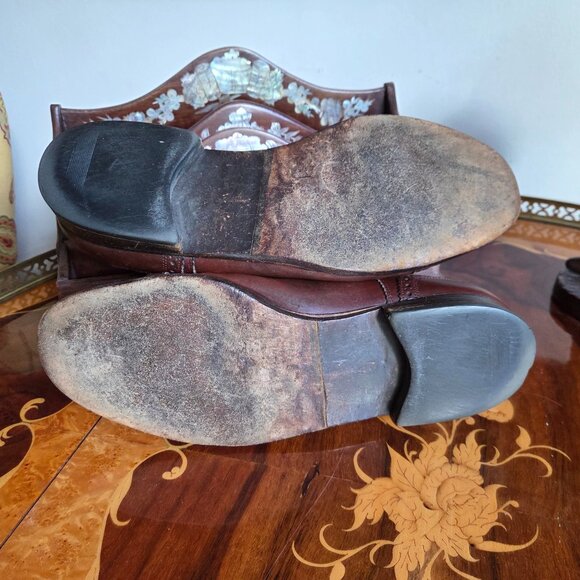 Bally Men’s Wingtips Oxford leather shoes - Picture 10 of 12